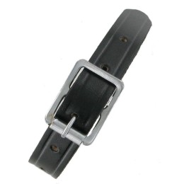 Black Leather Strap 15"