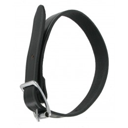 Black Leather Strap 16"