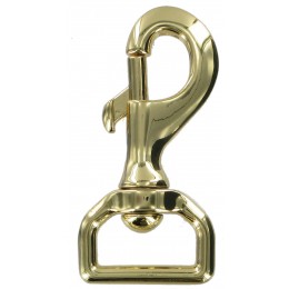 Brass Finish Snap Hook 28mm 