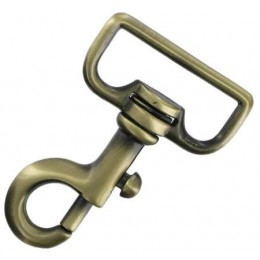 Antique Brass Trigger Hook 40mm