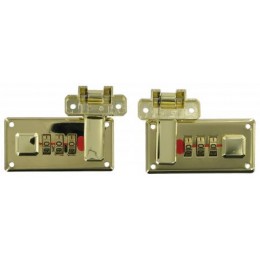 Brass Combi-Lock Set