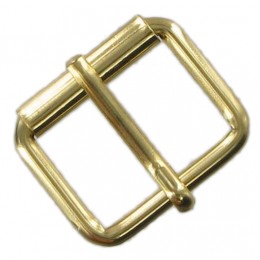 Brass Single Roller Buckle 25mm 