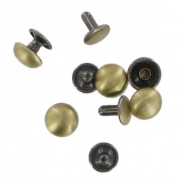 Antique Brass Domed Rivets (5 Pack)