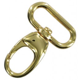 Gold Finish Snap Hook 32mm