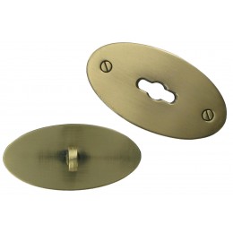 Antique Brass Turn Clasp