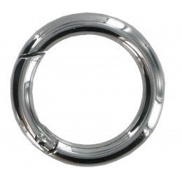 Small Chrome Springate Ring