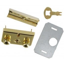 Brass Twin Button Key-Lock