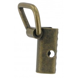 Antique Brass Clamp Dee