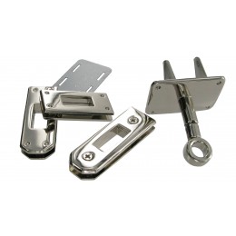 Triple Plate Turnclasp Nickel