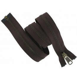 24" YKK Zip No 5 Brown