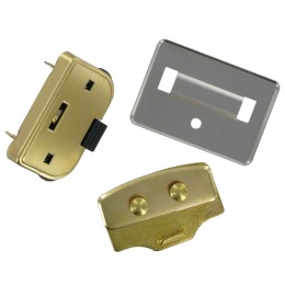 Brushed Brass Combination Lock