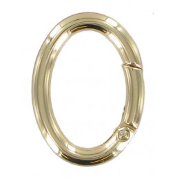 Oval Brass Springate Ring