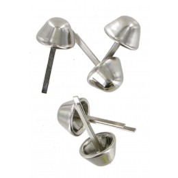 Chrome Base Stud (5 Pack)