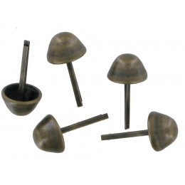 Antique Brass Base Stud (5 Pack)