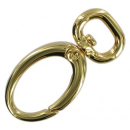 Gold Finish Snap Hook 16mm