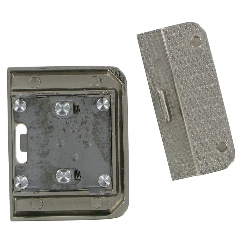 Hasp and lock separated