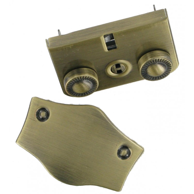 Hasp and lock separated