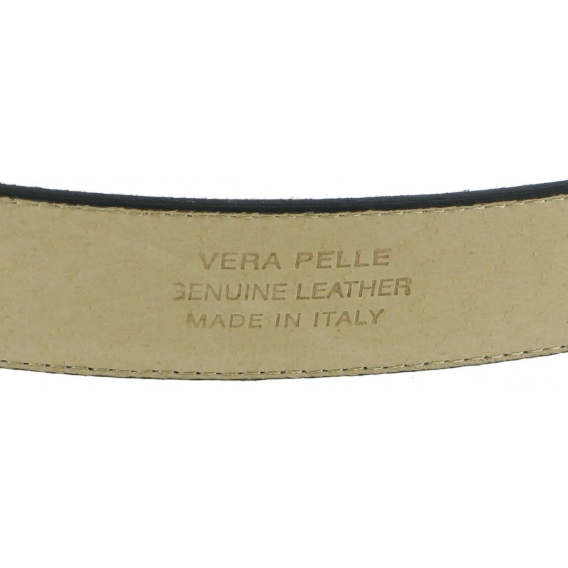 Italian Leather Belt Reverse
