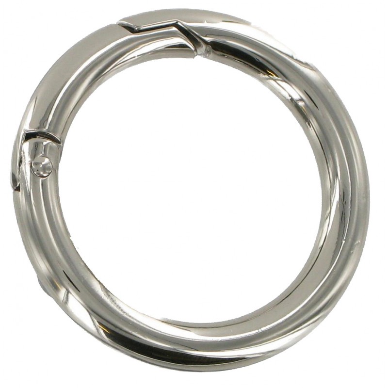 Large Nickel Springate Ring at Bagspares