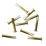 Brass Bifurcated Rivet  (10 Pack)