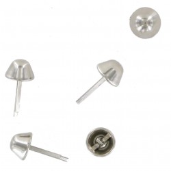 Chrome Base Stud (5 Pack)