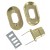 Brass Plate Turn Clasp