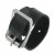 Black Leather Strap 6"