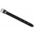 Black Leather Strap 8"