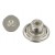 Small Chrome Jeans Button (10 Pack)