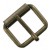 Antique Brass Single Roller Buckle 20mm 