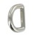 Chrome Fixed Dee (5 Pack)