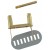 Brass Plate Handle Post (Pair)
