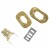 Brass Plate Turn Clasp
