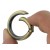 Small Antique Brass Springate Ring