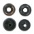 Black Duradot Press Stud  (10 Pack)