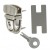 ChromeTucktite Fastener Lockable