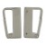 Chrome Screw Dee (Pair)