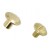 Brass Screw Stud  (10 Pack)