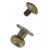 Antique Brass Sam Brown Stud  (10 Pack)