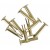 Brass Bifurcated Rivet  (100 Pack)