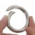 Extra Large Chrome Springate Ring