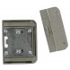 Hasp and lock separated